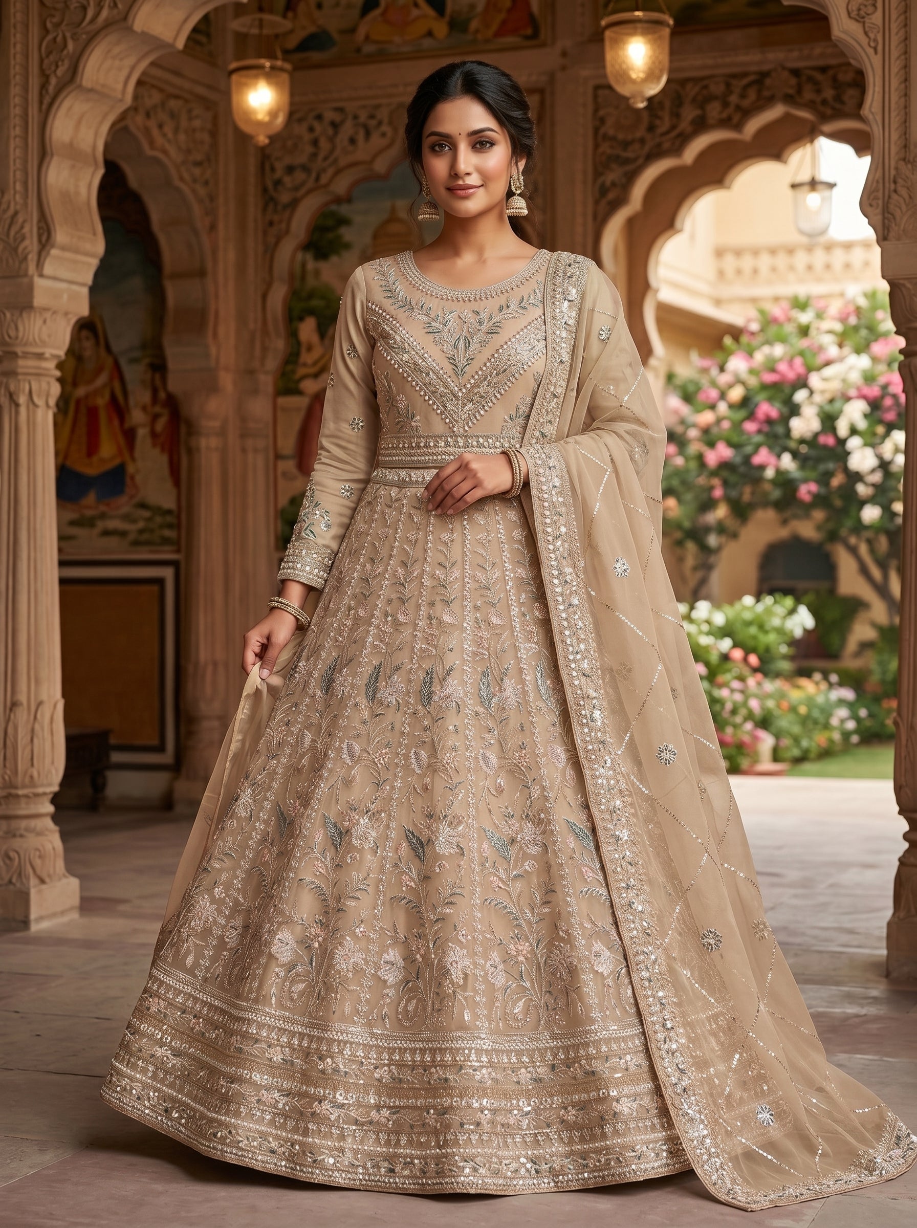 Skin Party Wear Maxi